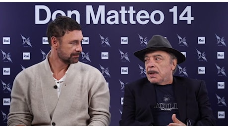 Raoul Bova e Nino Frassica: «Don Matteo 14 è come la pizza alla marinara, va bene per tutti»