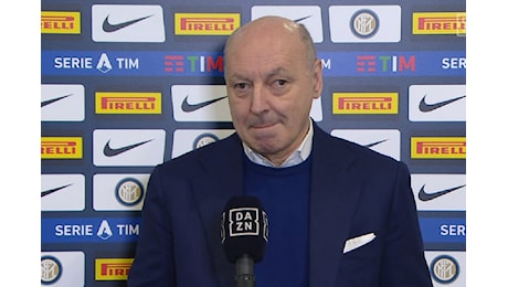 Roma-Inter, Marotta: Troppi impegni, il calendario deve essere più morbido