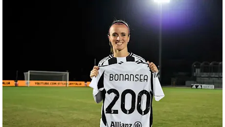 Barbara Bonansea raggiunge le 200 presenze con la Juventus