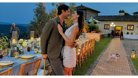 Il party pre-matrimonio di Cecilia Rodriguez e Ignazio Moser: chi ha firmato il look bianco della sposa