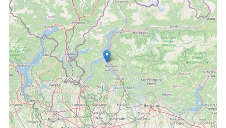 Leggera scossa di terremoto sul Lago di Como: dal Lecchese avvertita anche tra Brunate e Civiglio
