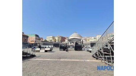 Dispositivo traffico per la finale di X Factor il 5 dicembre in piazza del Plebiscito