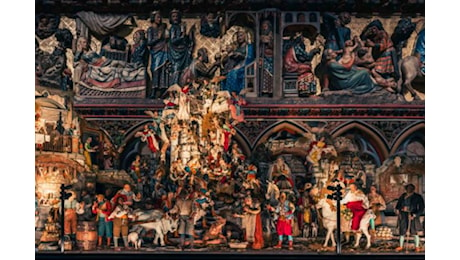 C'è un presepe di Napoli nella cattedrale di Notre-Dame