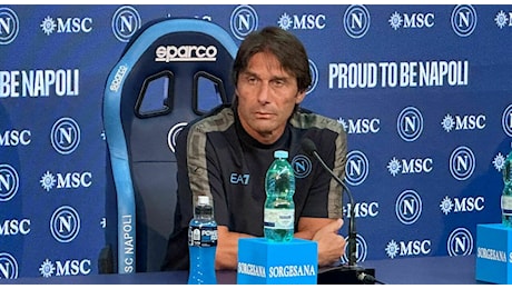 Juventus-Napoli, Conte in conferenza stampa: «Emozionante tornare a Torino, dobbiamo crescere ancora»