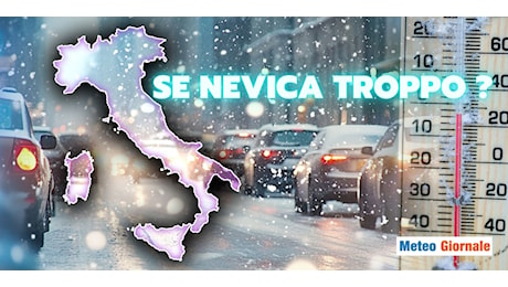 Meteo Gennaio e Febbraio: il rischio della troppa neve!