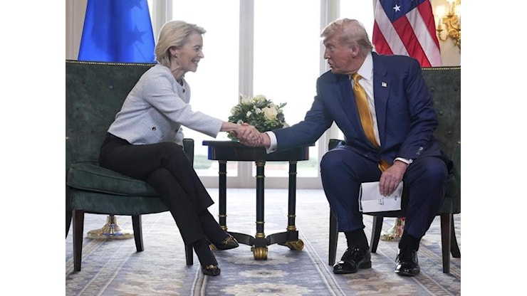 Dazi Usa, Trump conferma le tariffe al 15% per l'Unione europea. Le misure scatteranno il 7 agosto - Corriere della Sera Dazi Usa, Trump conferma le tariffe al 15% per l'Unione europea. Le misure scatteranno il 7 agosto - Corriere della Sera
