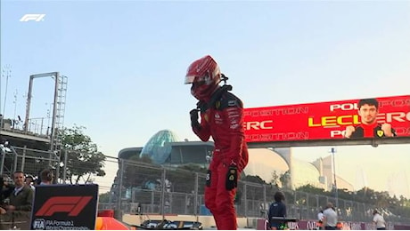 Gp del Belgio, la Ferrari vola: Leclerc conquista la pole position
