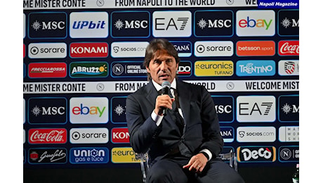 IL MISTER - Napoli, Antonio Conte: Grazie per il sostegno che ci avete dato ogni giorno, adesso si inizia