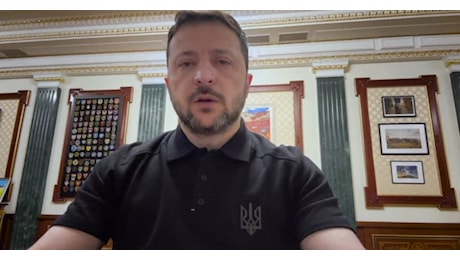 IL VIDEO. Ucraina, Zelensky: ho avuto una bella conversazione con Trump