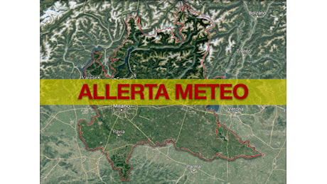 Allerta Meteo Lombardia: forti temporali in arrivo, “attenzione tra Prealpi e pianura centro-orientali”