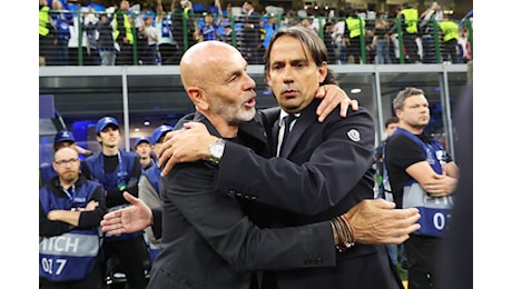 Pioli: «Inzaghi mi deve ringraziare. Nei derby era sempre felice»