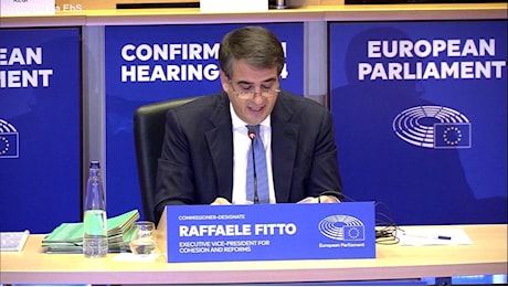 Fitto in audizione al Parlamento Ue: Qui a rappresentare l'Europa