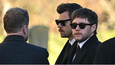 La dolorosa reunion degli One Direction per il funerale di Liam Payne