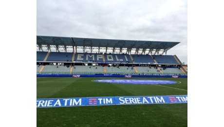 Empoli - Napoli: al Castellani aperto anche il settore Curva Nord Ovest