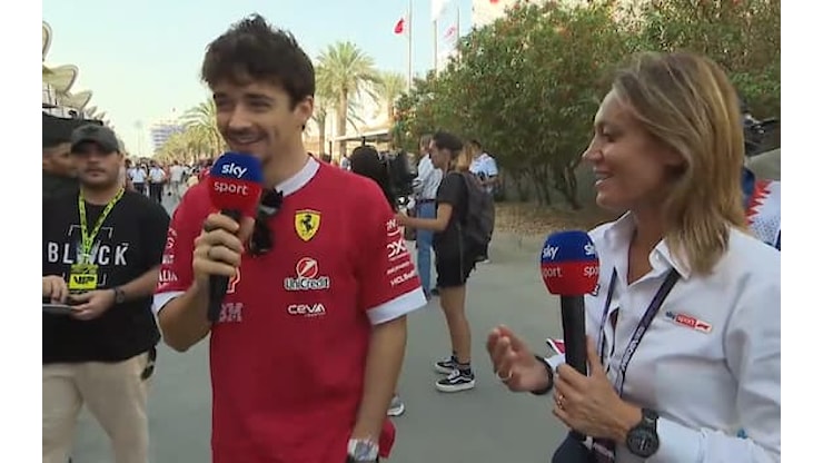 F1, GP Bahrain 2025. Tifoso Ferrari esalta Leclerc: 'Forza Charles!' VIDEO - Sky Sport F1, GP Bahrain 2025. Tifoso Ferrari esalta Leclerc: 'Forza Charles!' VIDEO - Sky Sport