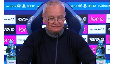 Roma, Ranieri in conferenza: I due fenomeni che ho allenato nella mia carriera