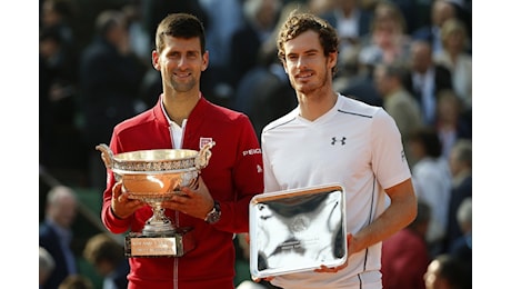 Novak Djokovic sarà allenato da Andy Murray