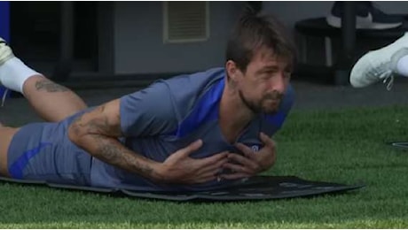 Inter al lavoro in vista della Lazio: personalizzato per Acerbi. Febbre smaltita per Dumfries