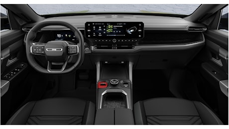Nuova Jeep Compass, gli interni del nuovo SUV elettrico ed ibrido