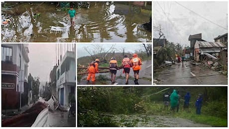 Tifone Man-yi devasta il Nord delle Filippine: 8 morti - Foto e Video