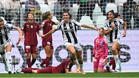 Serie A Femminile, Juventus-Roma è storia: 33mila spettatori all'Allianz