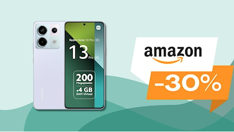 Xiaomi Redmi Note 13 Pro a soli 279€! Risparmio del 30%!