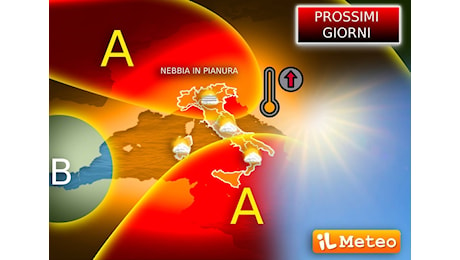 Meteo Prossimi Giorni: strapotere dell'Anticiclone Africano, ma il Sole non splenderà ovunque