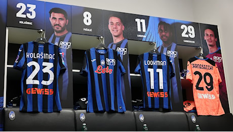 Le formazioni di Atalanta-Monza