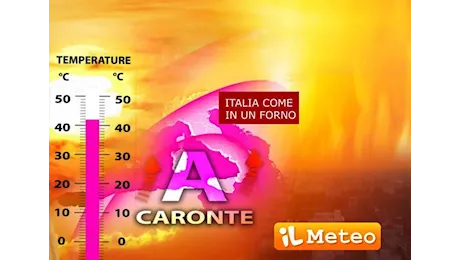 METEO Caronte si rinforza: è caldo record con temperature superiori ai 40 gradi