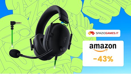 Un AUDIO STREPITOSO nei giochi con le Razer BlackShark V2 X! (-43%)