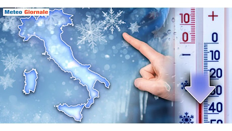 Meteo: da Dicembre comincia un Inverno diverso e si annuncia molto peggiore