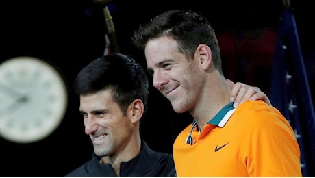 Del Potro racconta il bellissimo gesto di Djokovic, Nole gli disse: Andiamo a cena e ne parliamo