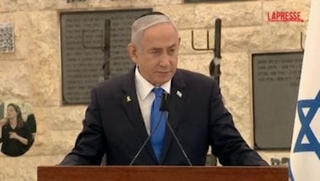 Medioriente: manifestanti interrompono il discorso di Netanyahu