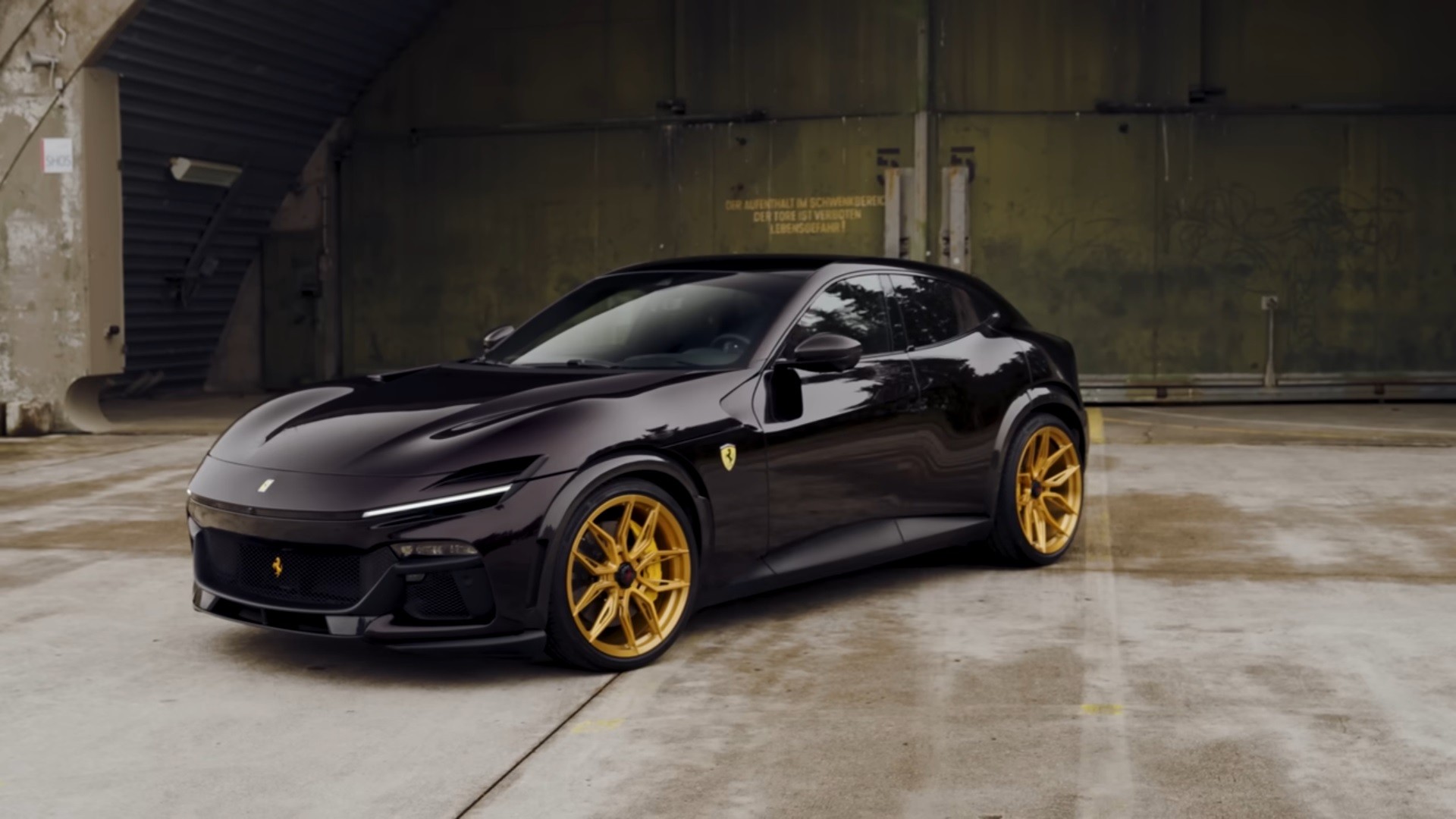 Ferrari Purosangue In Un Video Il Sound Brutale Della Versione Novitec