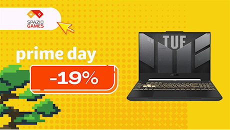 Solo per il Prime Day: risparmia 250€ sul potente ASUS TUF Gaming F15!