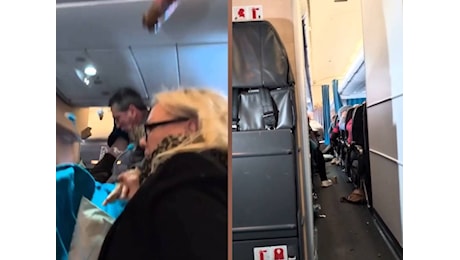 Una forte turbolenza, poi l'aereo precipita, terrore a bordo di un volo della Scandinavian Airlines, il video choc