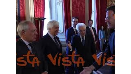 VIDEO: Il segretario della NATO Rutte incontra il Presidente Mattarella al Quirinale