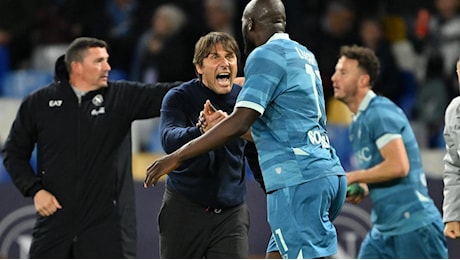 Conte: Grazie al Napoli la corsa scudetto rimane viva. Cali nella ripresa? Abbiamo risposto...