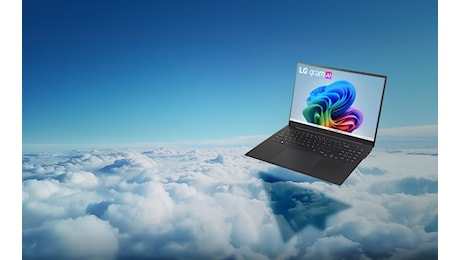 LG gram AI 16'' in offerta su Amazon: 11% di sconto per il super notebook con AI