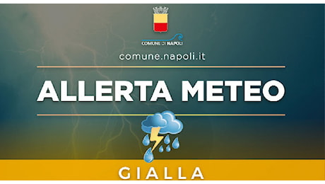 Allerta meteo Napoli: scatta l'allarme da domani