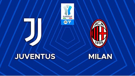 Supercoppa Italiana 2025: Juventus-Milan: partita integrale Video