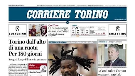 Corriere di Torino - Elkann: “Apriremo un ciclo”