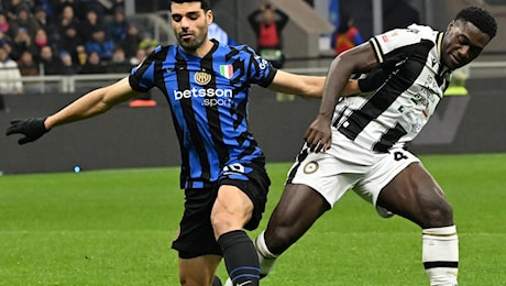 Inter dominante e pratica a San Siro: 2-0 all'Udinese, nei quarti di finale ci sarà la Lazio