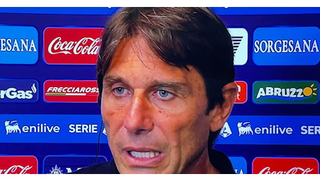 Conte a Dazn: “Reazione importante nella ripresa. Primo posto? Ecco cosa ne penso”