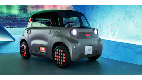 Nel 2025 il nuovo modello di Citroën Ami. Il design sarà un omaggio alla storica 2CV