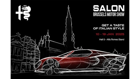 Alfa Romeo protagonista al Salone di Bruxelles 2025