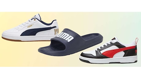 Scarpe Puma da 10€ su Amazon: sneaker, infradito e sandali a prezzi OUTLET