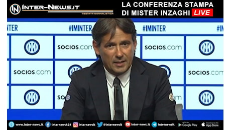 Inzaghi (non da solo) presenta Inter-Stella Rossa: oggi conferenza stampa di vigilia