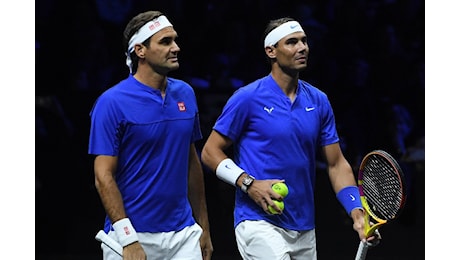 Roger Federer scrive a Rafa Nadal