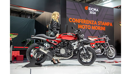 Moto Morini cala il poker a EICMA 2024